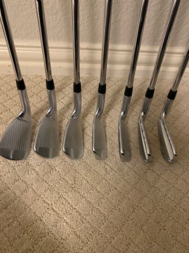 Men's Titleist 2023 T100 Right Handed Iron Set Stiff Flex Steel Shaft (Used)
