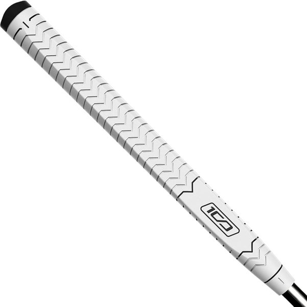 NEW SuperStroke Lamkin Deep Etched White/Black Paddle Standard Putter Grip