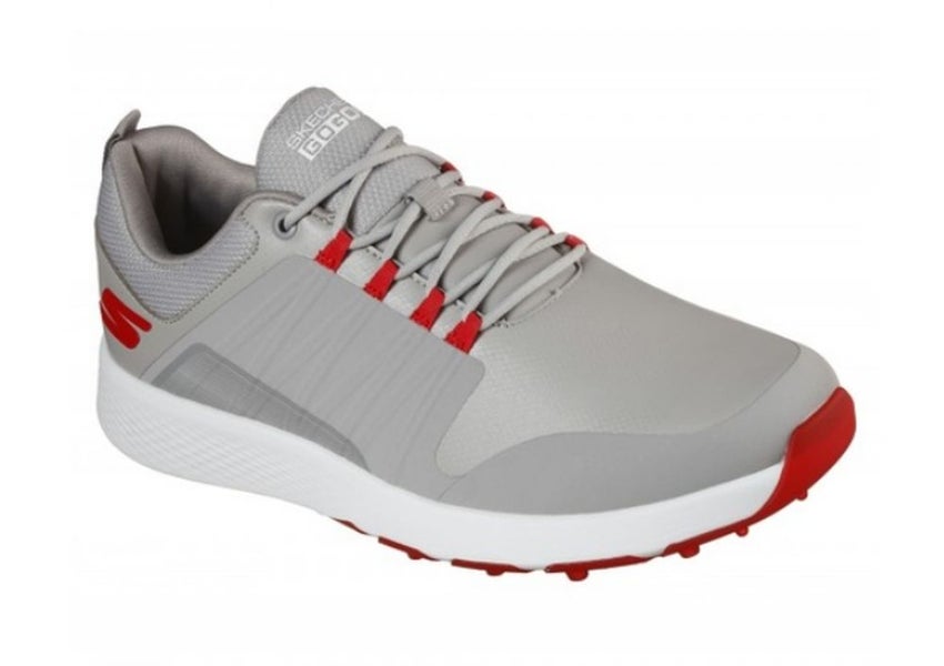 Skechers Go Golf Elite 4 Victory Shoes (Gray/Red, 12, Medium) NEW