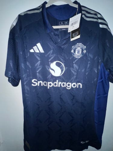 Adidas Manchester United Authentic On-Field 24/25 Away Jersey Men's XL IU1391