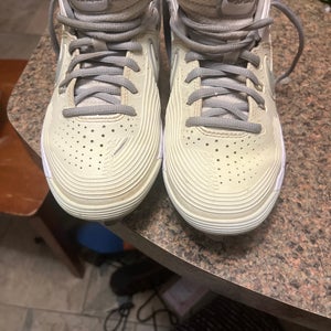 Nike Air Womens Zoom Hyperdiamond 3 Elite Metal Softball Cleats White size 7