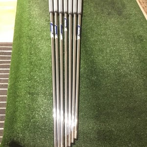 Set Of 7 Project X Rifle Flighted 5.5 Regular Steel Irons Shafts 33 5/8-36.75