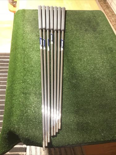 Set Of 7 Project X Rifle Flighted 5.5 Regular Steel Irons Shafts 33 5/8-36.75