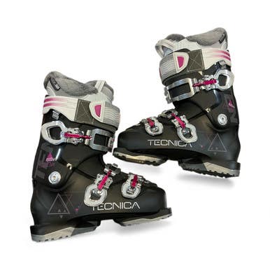 Used Tecnica TEN.2 65W Womens DH Ski Boot Black And Pink 275 MP - M09.5 - W10.5 11873-S000227596