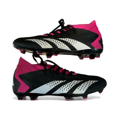 Used Adidas Soccer Cleats Black And Pink Senior 9 11873-S000227609