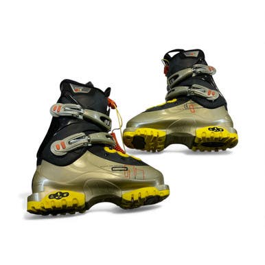 Used Salomon SES Boys DH Ski Boot Black And Gold 230 MP - J05 - W06 11873-S000227623