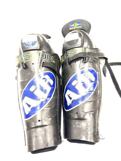 Used Easton AIR Senior Shin Guards Black 15" 11860-S000301450