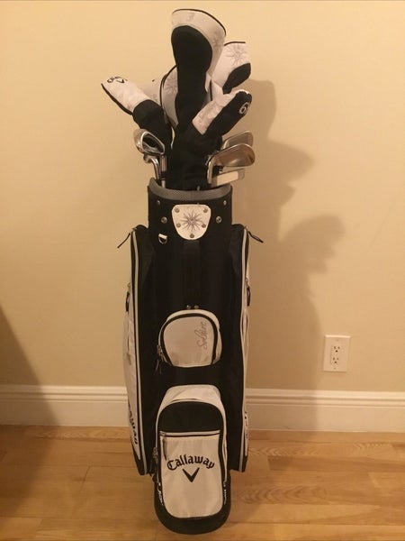 Callaway Ladies Solaire Full Set (D,3W,5W,7W,5H,6H,7-PW-SW,Putter) & Bag (READ)