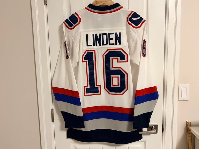 BNWT Authentic Mitchell & Ness Vancouver Canucks Trevor Linden Jersey Large Tall