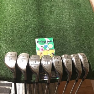 Powerbilt TPS EX-100 Hybrid Irons Set 3-PW Opti Flex Uniflex Steel/Graphite -1/2