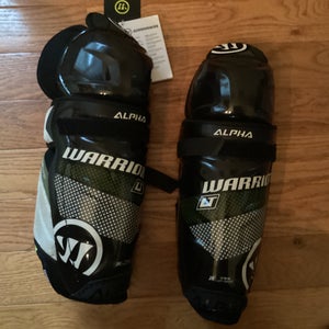 Junior Warrior Alpha LT 12" Shin Pads (New)