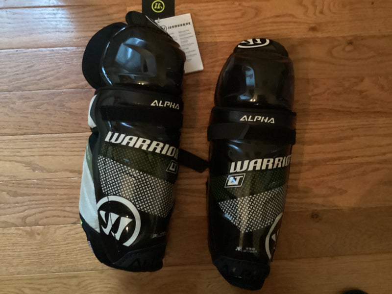 Junior Warrior Alpha LT 12" Shin Pads (New)