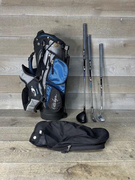 Walter Hagen Series 1 Junior Kids Bag Golf Club Set 36-45" Height RH New Grip