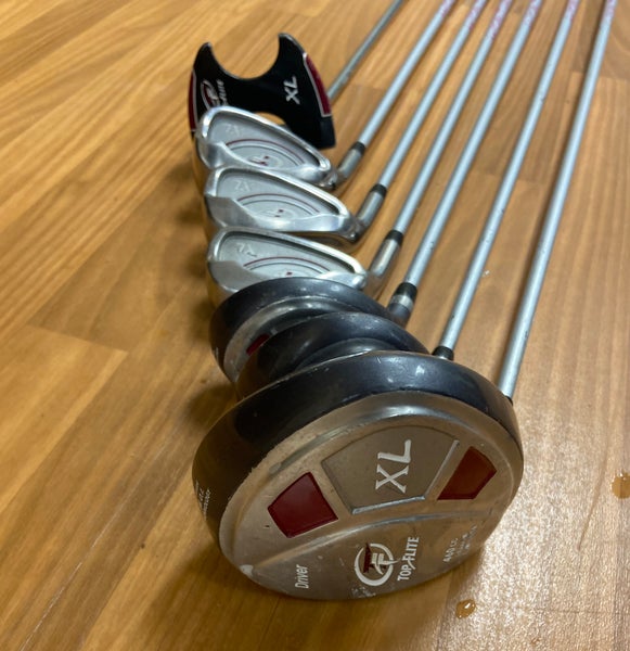 Women's Top Flite Titanium Set Left Handed 7 Pieces (Dr,FW,5HY,7,9,S,Putter)