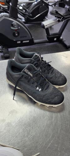 Used Under Armour BSBL 9 BB/SB Cleats Black Senior 9 11497-S000154001