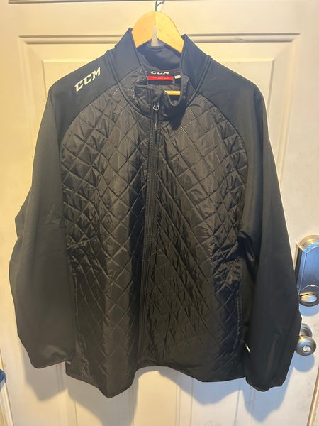 Black Men's XXL CCM Jacket (New)