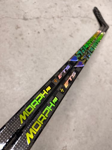 2 PACK 80 Flex P28 Senior Sherwood Rekker Morph Pro Left Hand Hockey Stick Pro Stock NHL (New)