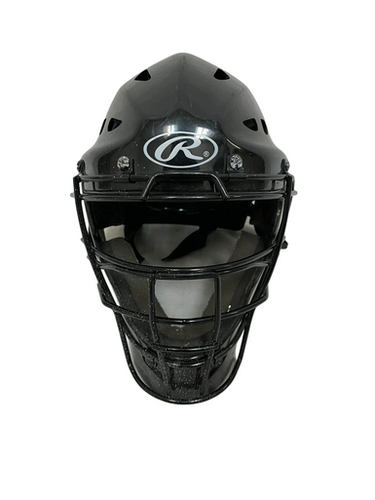 Used Rawlings CFA2 Catchers Helmet w/Mask Black One Size 11692-S000143007