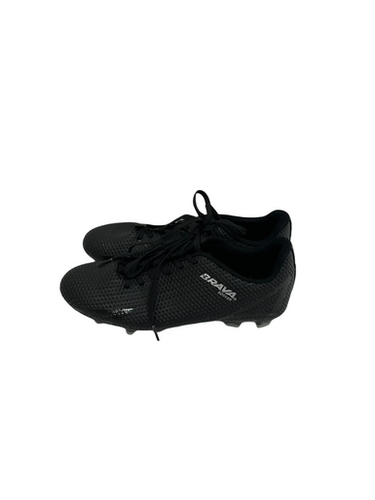 Used Brava BLACK SOCCER Soccer Cleats Black Senior 7.5 11692-S000144286