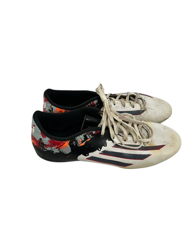 Used Adidas MESSI Soccer Cleats White Senior 8 11692-S000144298