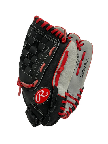 Used Rawlings PLAYMAKER SERIES BB/SB Glove RH Throw Black 11" 11692-S000144320