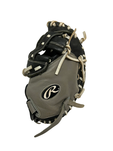Used Rawlings HIGHLIGHT BB/SB Catchers RH Throw Black And Grey 32 1/2" 11692-S000144353