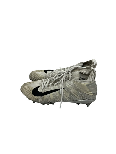 Used Nike ALPHA MENACE ELITE Adult FB Cleats White Senior 13 11692-S000144356
