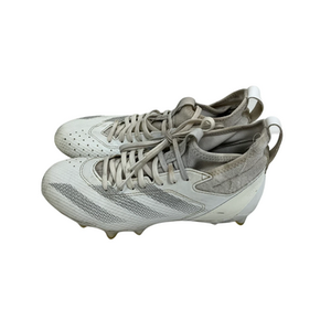 Used Adidas ADIZERO IMPACT Adult FB Cleats White Senior 7 11692-S000144358