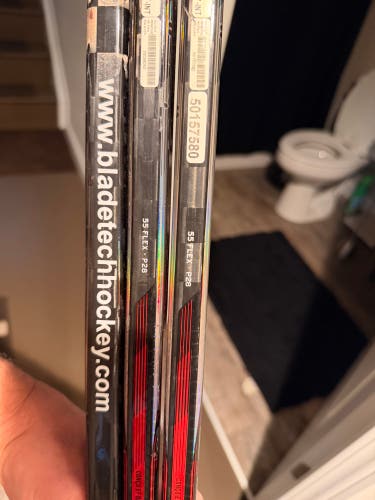 Intermediate CCM JetSpeed FT7 Left Hand Hockey Stick P28 55 Flex (Used)