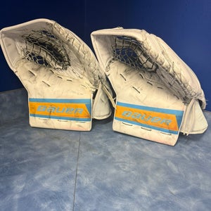 2 Bauer Vapor Hyperlite 2 Goalie Glove Practice Palms