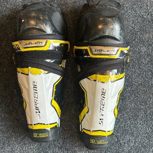 Youth Bauer Supreme 2S Pro 10" Shin Pads (Used)