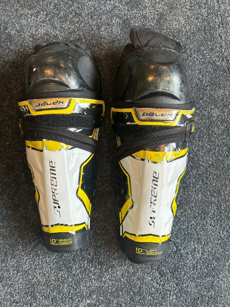 Youth Bauer Supreme 2S Pro 10" Shin Pads (Used)