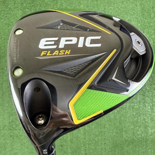 Callaway Epic Flash 9 Driver Tensei Orange CK 60 Stiff Flex Left Handed +1 Long