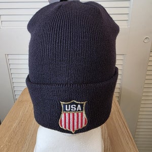 NWT USA Hockey Nike Winter Hat