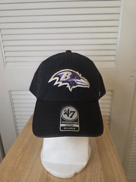 NWS Baltimore Ravens '47 Franchise Fitted Hat XXL NFL