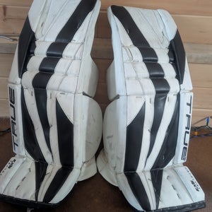 34" 2023 True Catalyst 9X3 Goalie Leg Pads Pro Stock (Used)