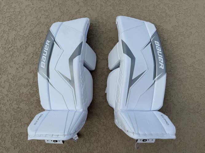 30" 2025 Bauer Sv-Pro Goalie Leg Pads (Used)