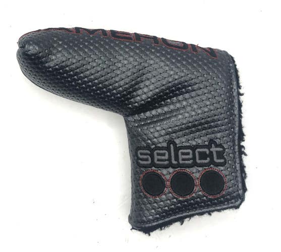 Scotty Cameron Select Blade Putter Cover, Dark Grey, Black, Red