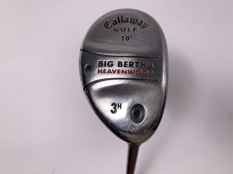 Callaway Big Bertha Heavenwood 3 Hybrid 20* RCH 75w Firm Graphite Mens RH