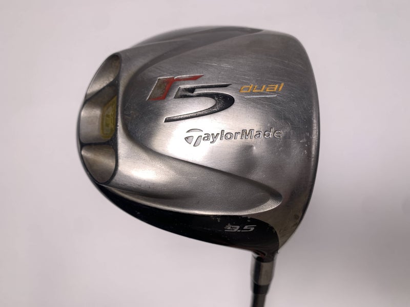TaylorMade R5 Dual Driver 9.5* MAS2 55g Stiff Graphite Mens RH Dent