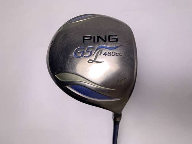 Ping G5 Ladies Driver 14* ULT 50 D Ladies Graphite Womens RH Oversize Grip