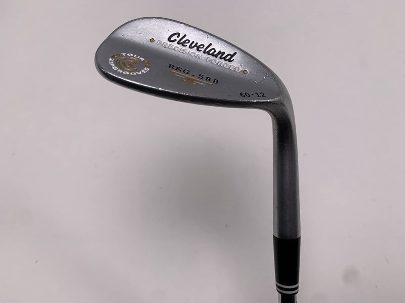 Cleveland Tour Zip Grooves Chrome Lob Wedge LW 60* 12 Tour Concept Mens RH