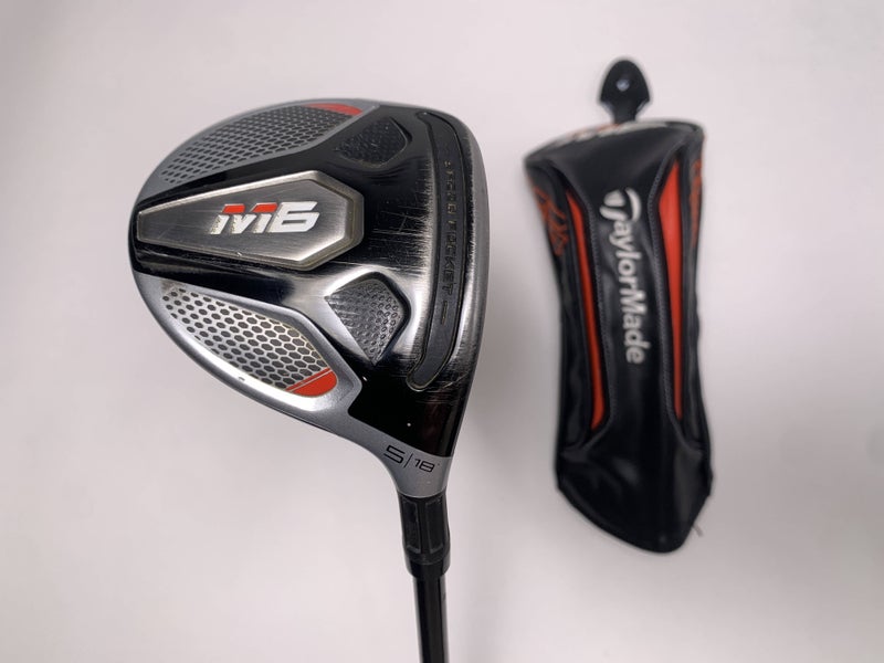 TaylorMade M6 5 Fairway Wood 18* Fujikura Ventus Red 5A Senior RH HC