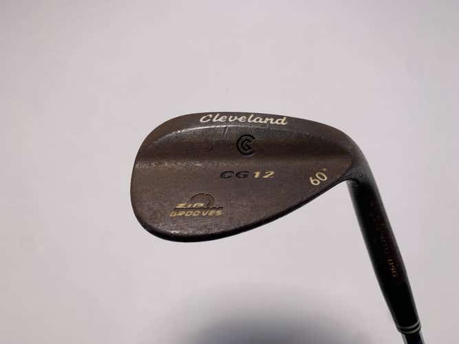 Cleveland CG12 Raw Lob Wedge LW 60* Traction Wedge Steel Mens RH