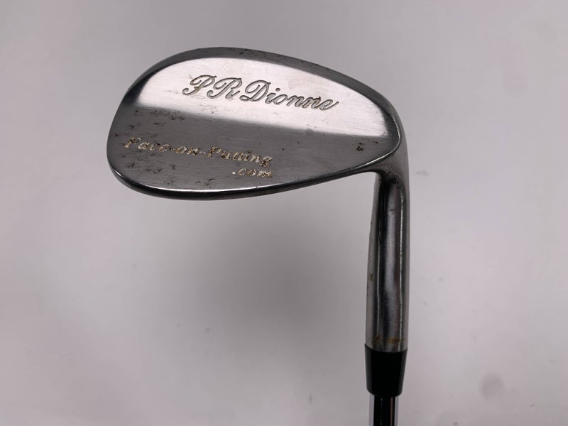 Face on Putting PR Dionne Side Saddle Wedge Stock Wedge Steel Mens RH