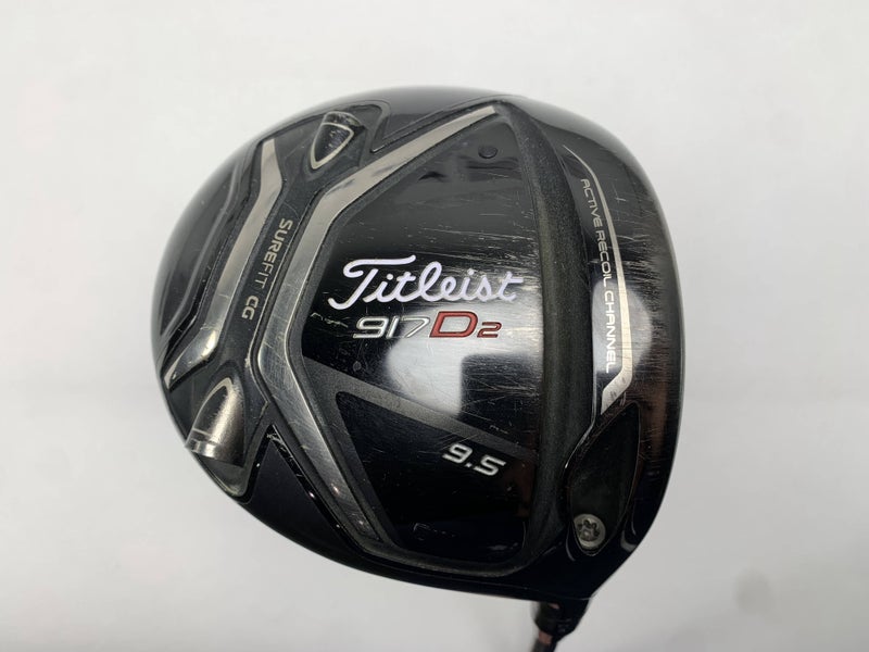Titleist 917 D2 Driver 9.5* Mitsubishi Rayon Diamana Blue S+60x5ct 60g Stiff RH