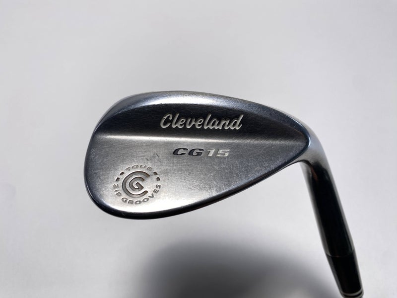 Cleveland CG15 Satin Chrome Lob Wedge LW 60* 12 Bounce Wedge Steel Mens RH
