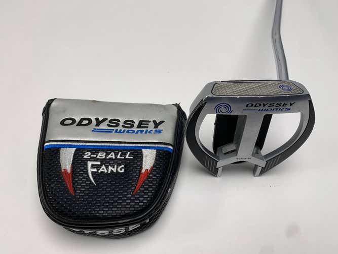 Odyssey Works Versa Tank 2-Ball Fang Putter 33" Superstroke Pistol 1.0 RH HC