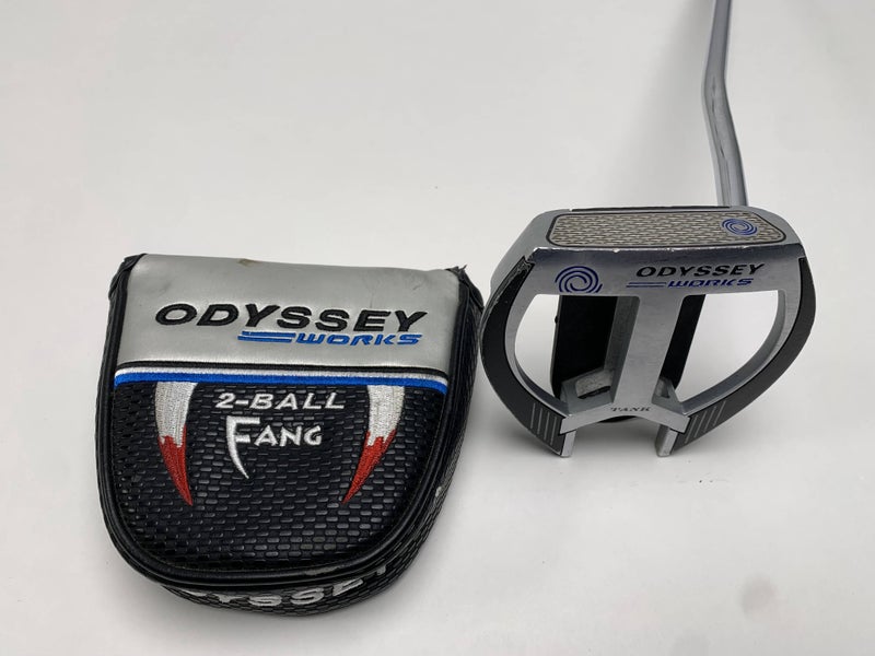 Odyssey Works Versa Tank 2-Ball Fang Putter 33" Superstroke Pistol 1.0 RH HC