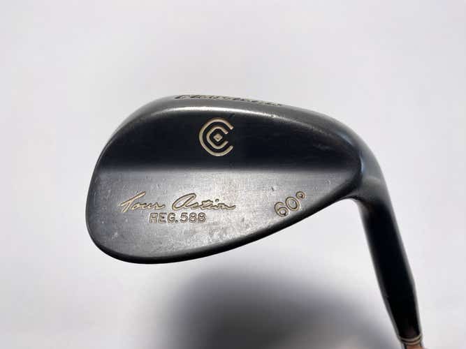 Cleveland 588 Black Melonite Wedge 60* True Temper Dynamic Gold Wedge Mens RH